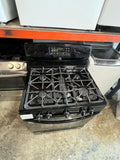 GE Convection Gas Range in Black