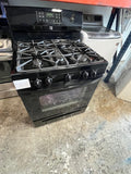 GE Convection Gas Range in Black