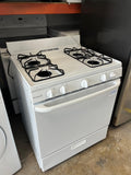 GE Gas Range in White