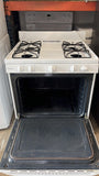 GE Gas Range in White