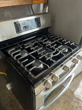 GE Double Oven GAS Range in Stainless Steel